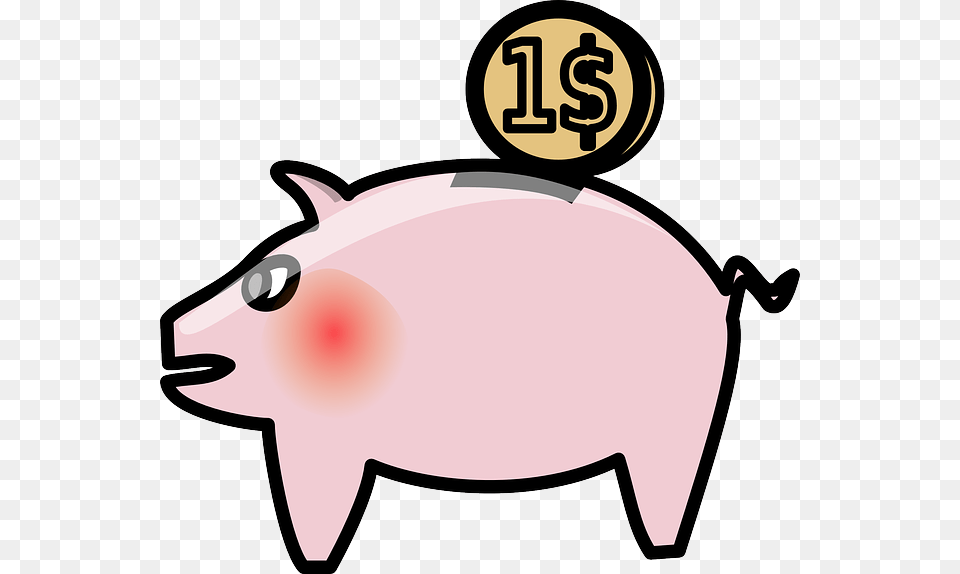 Piggy Bank, Animal, Appliance, Blow Dryer, Device Free Png