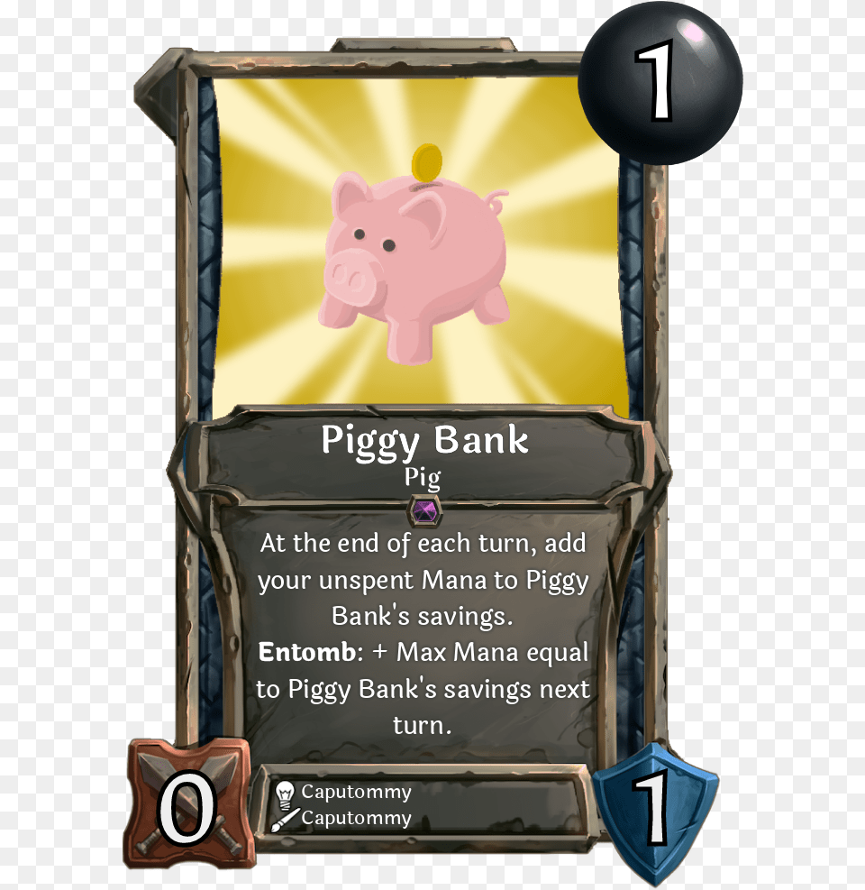 Piggy Bank, Animal, Mammal, Pig Png