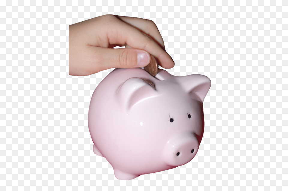 Piggy Bank, Piggy Bank, Baby, Person Free Png