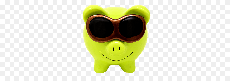 Piggy Bank Accessories, Goggles, Piggy Bank Free Png Download