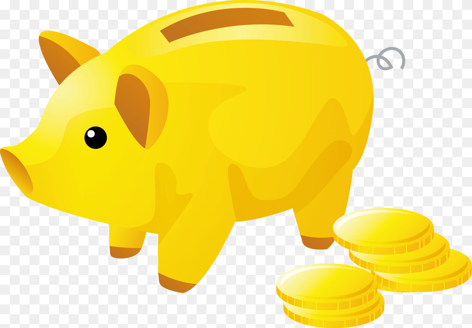 Piggy Bank, Piggy Bank, Animal, Fish, Sea Life Png