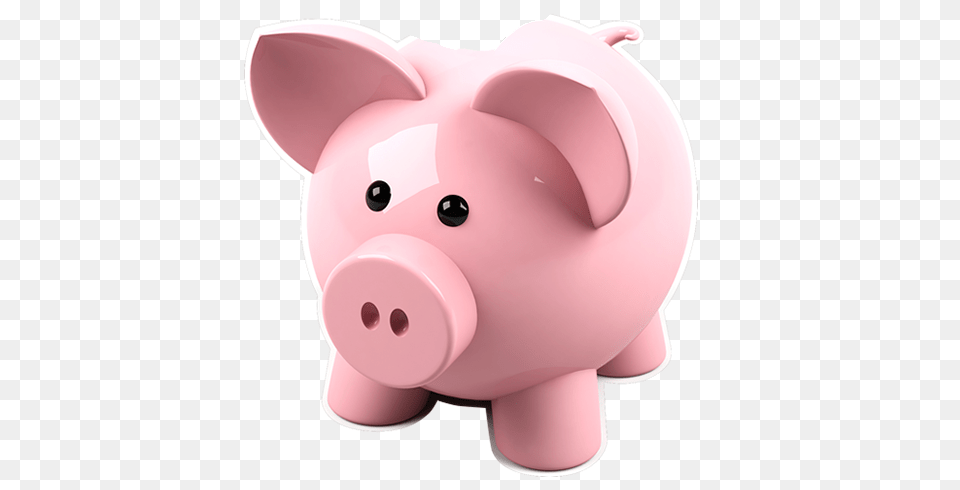Piggy Bank, Piggy Bank, Animal, Mammal, Pig Free Png