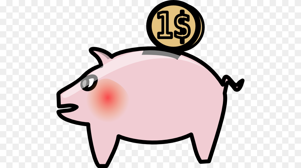 Piggy Bank Clip Art, Animal, Mammal, Pig, Piggy Bank Free Png