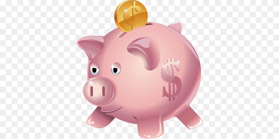 Piggy Bank Clipart, Piggy Bank, Animal, Mammal, Pig Free Png Download