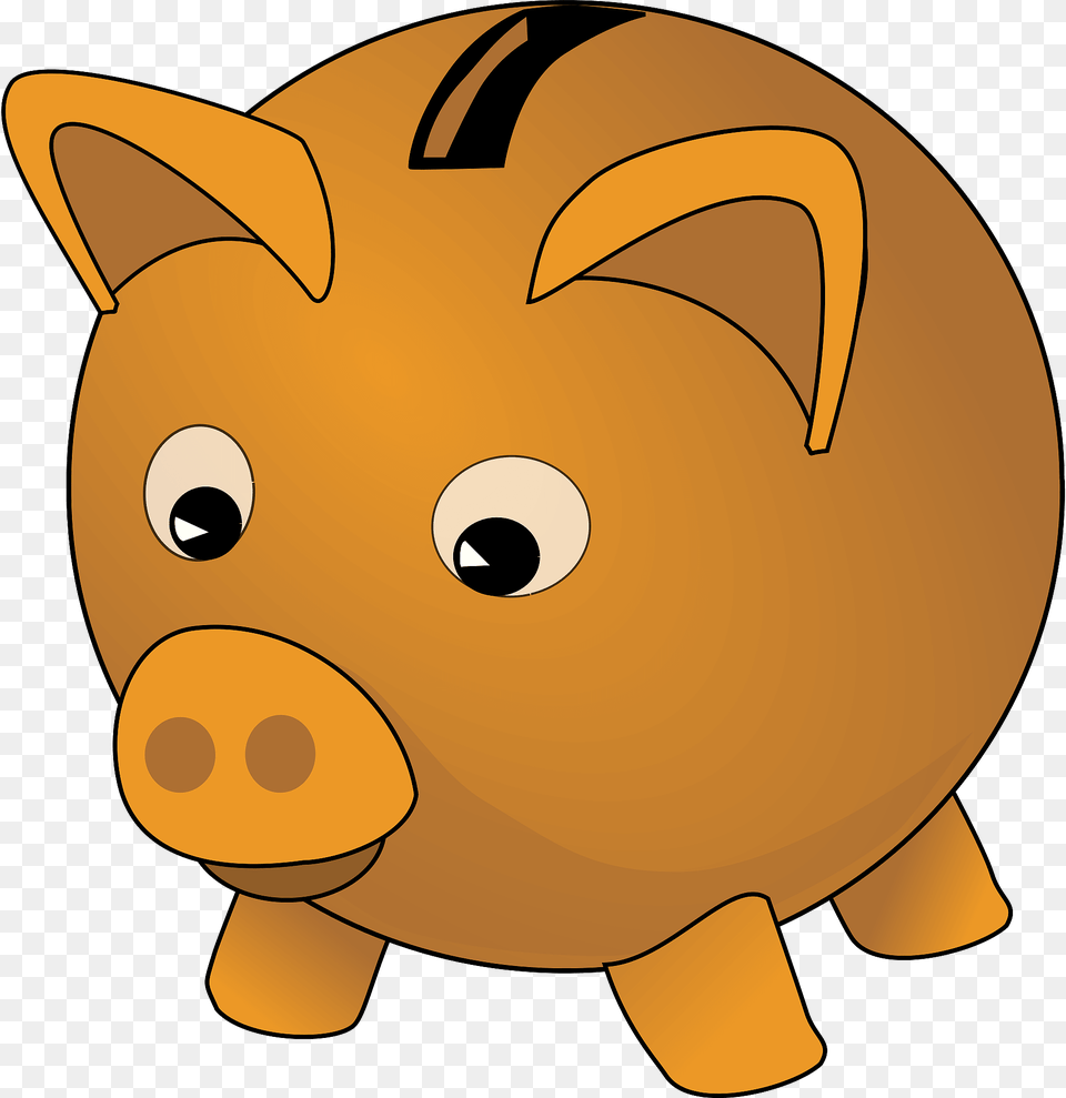 Piggy Bank Clipart, Piggy Bank, Animal, Fish, Sea Life Png