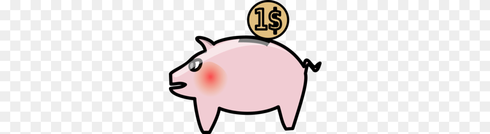 Piggy Bank Derivative Clip Art, Piggy Bank, Animal, Hog, Mammal Png
