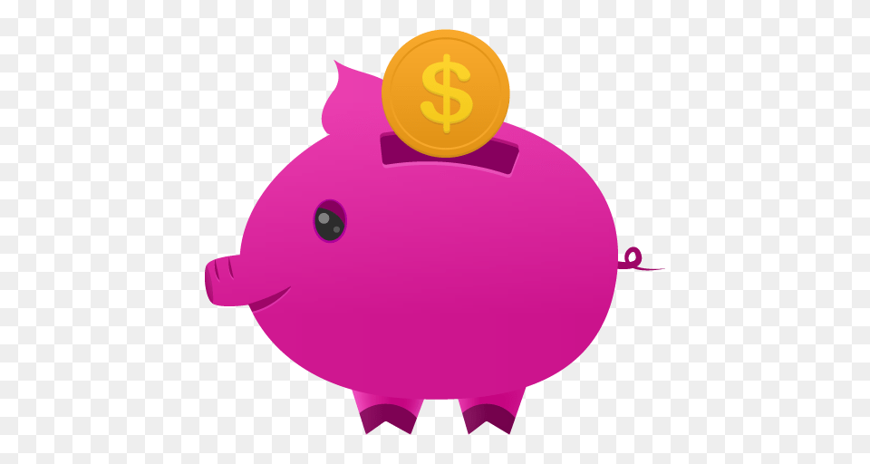 Piggy Bank Icon Of Flatastic Icons, Piggy Bank Free Transparent Png