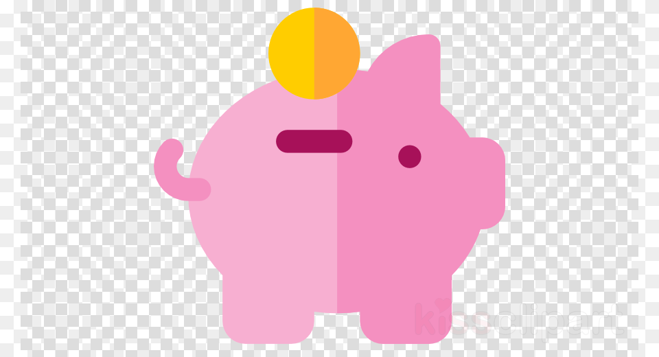 Piggy Bank Icon Transparent, Piggy Bank, Animal, Bear, Mammal Free Png