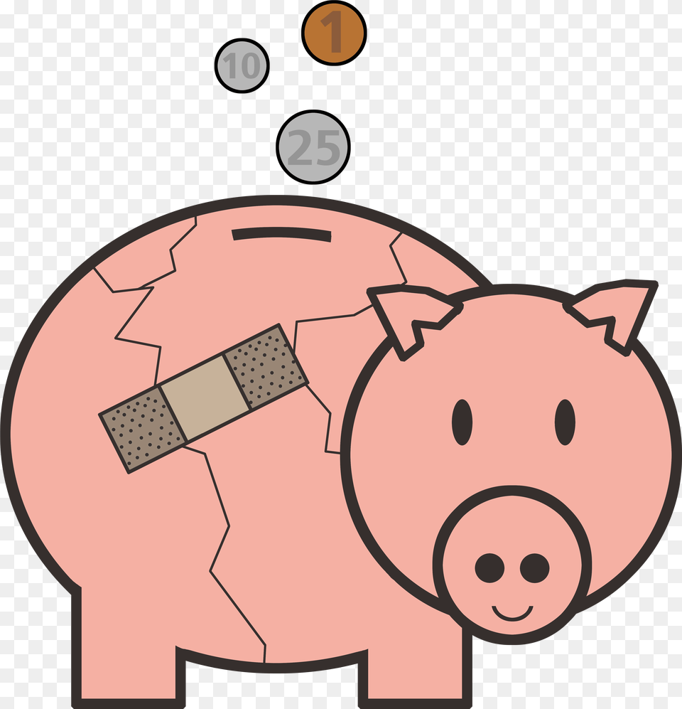 Piggy Bank Is A Fellow Central Pa Blog Happy And Sad Face, Piggy Bank, Head, Person Png Image