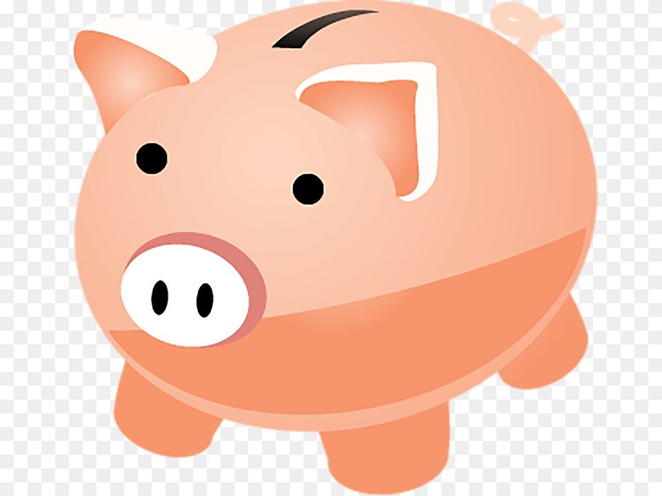 Piggy Bank Money Clipart, Piggy Bank, Nature, Outdoors, Snow Free Png