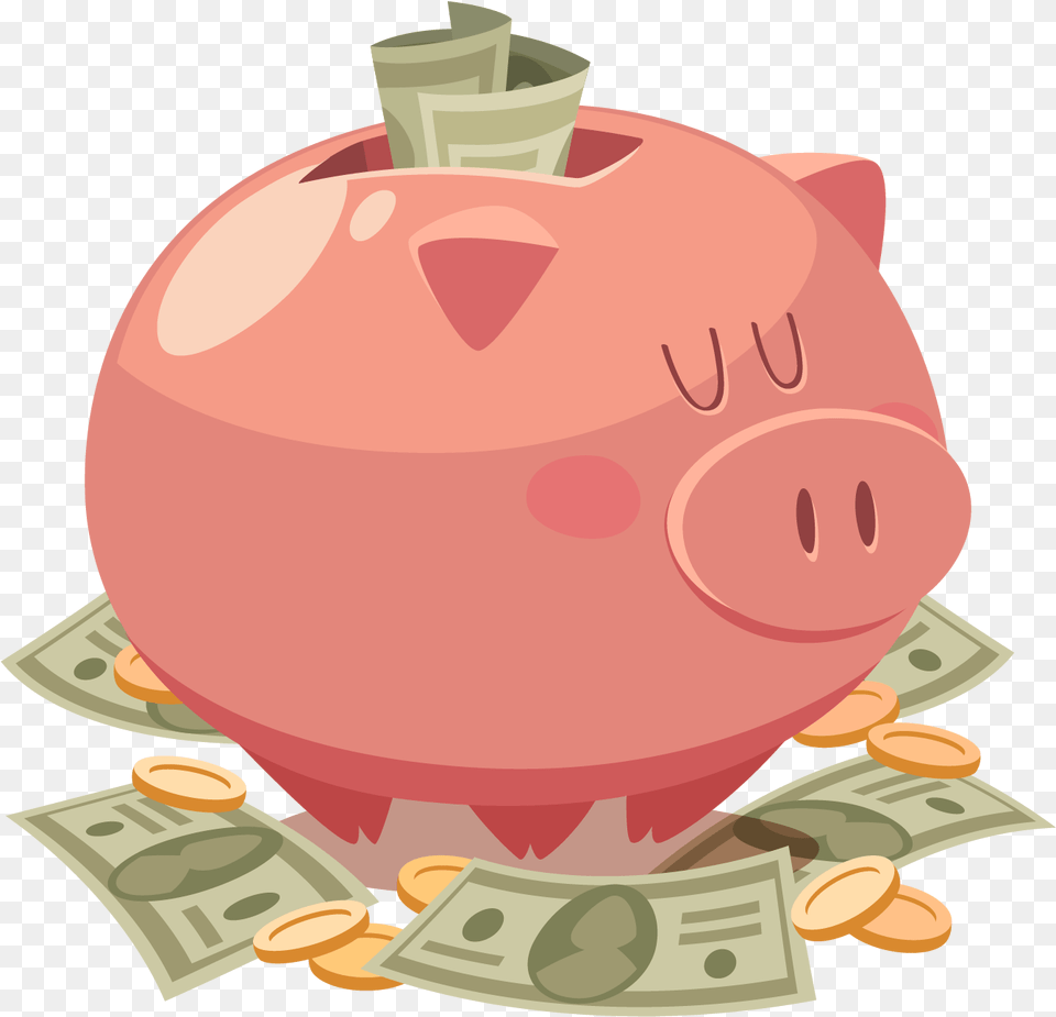 Piggy Bank Piggy Bank Vector, Piggy Bank Free Transparent Png
