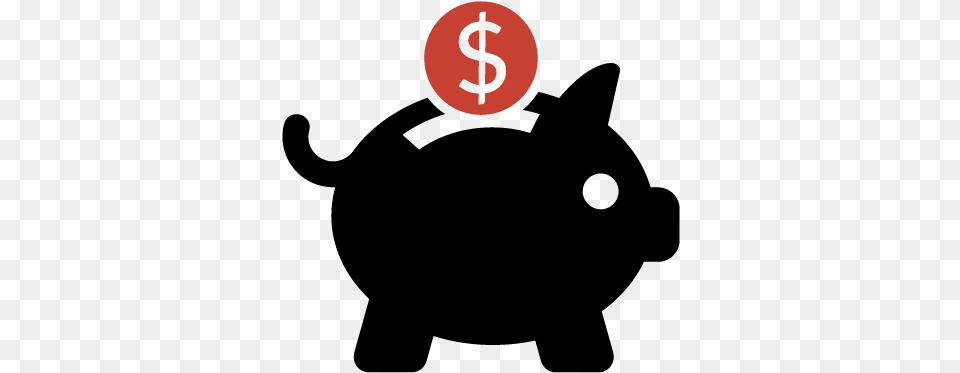 Piggy Bank Savings Icon Personal Savings Icon, Electronics, Hardware, Symbol, Text Png Image