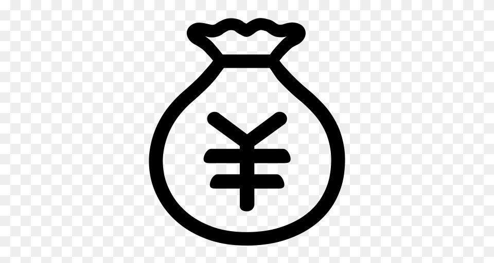 Piggy Bank Savings Icon With And Vector Format For Free, Gray Png Image