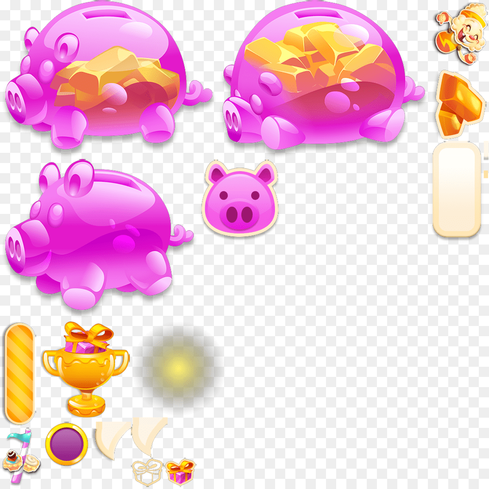 Piggy Bank Sprite 1 46 9 Candy Crush Piggy Bank, Baby, Person, Animal, Mammal Png Image
