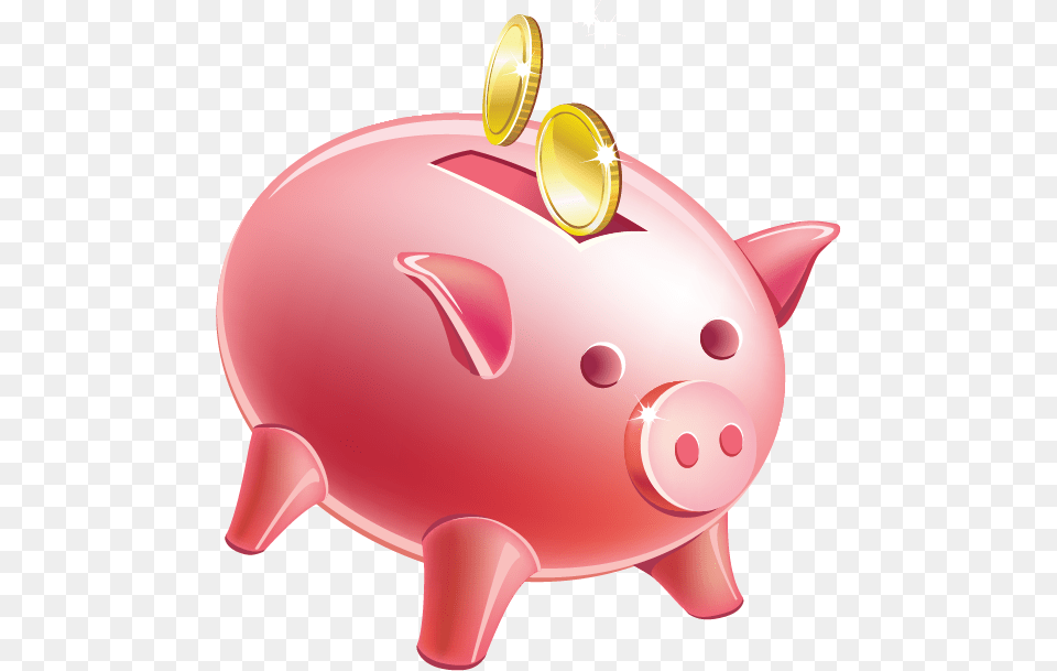 Piggy Bank Transparent Background, Piggy Bank Free Png