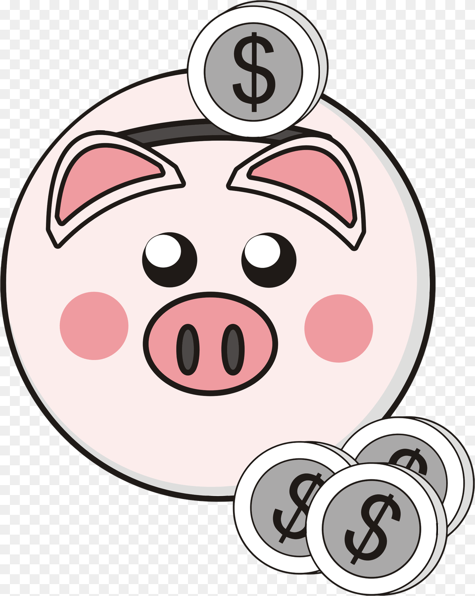 Piggy Bank With Dollar Coin Clipart Dont Belame Me I Voted To Stay, Piggy Bank Png