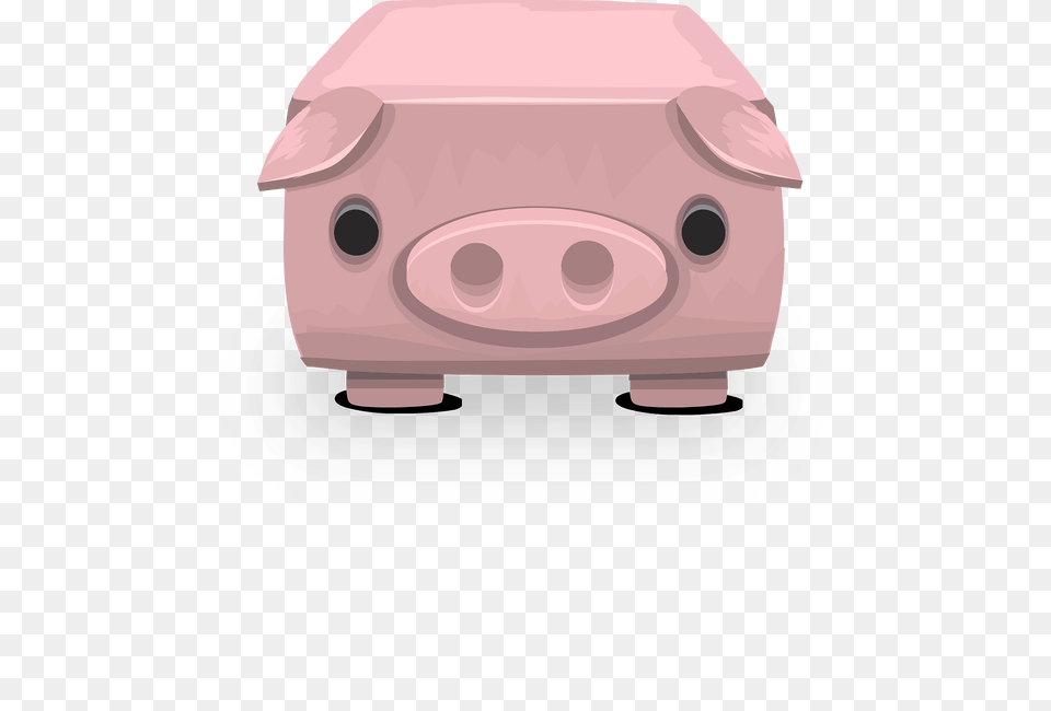 Piggy Fantasy Side Table Clipart, Animal, Mammal, Pig, Piggy Bank Free Transparent Png