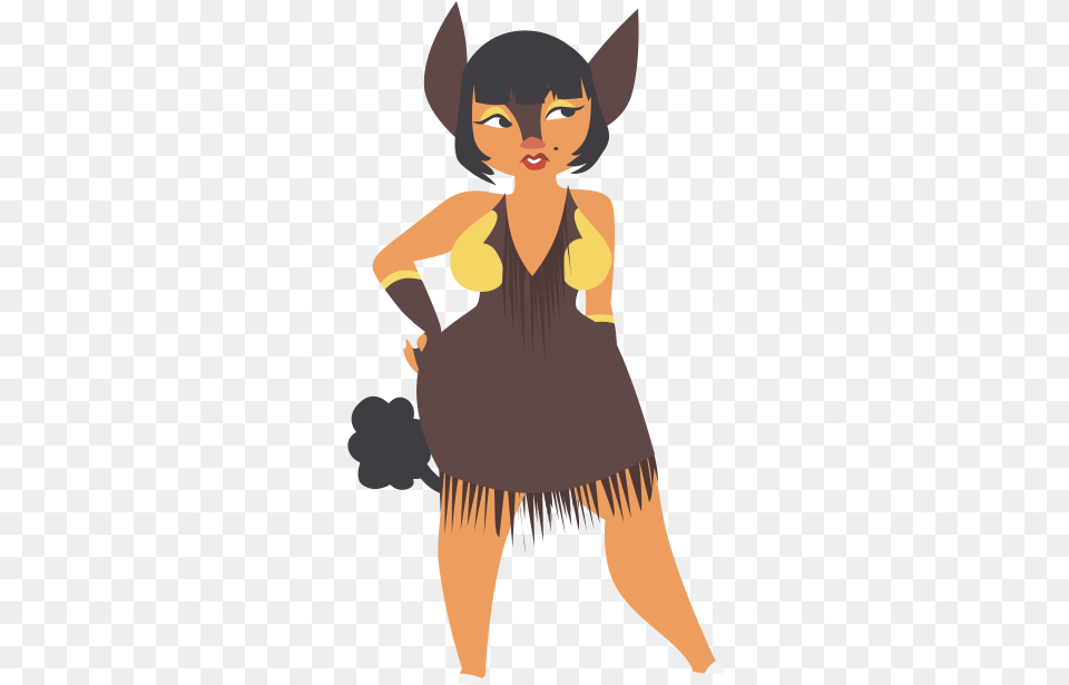 Pignite Flapper Cartoon, Person, Face, Head, Adult Png Image