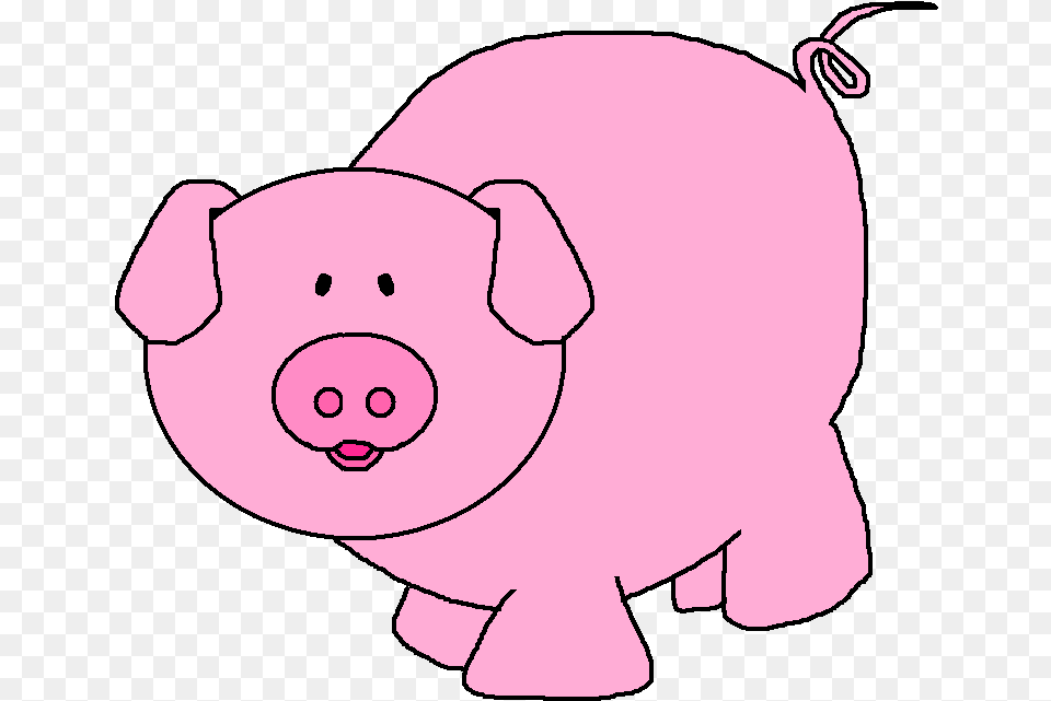 Pigs Clipart Pink Clip Art Of A Pig, Baby, Person, Piggy Bank, Face Png Image