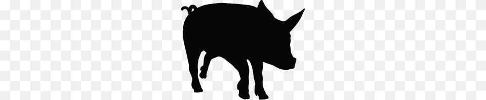 Pigs Clipart Silhouette Collection, Animal, Boar, Hog, Mammal Png Image