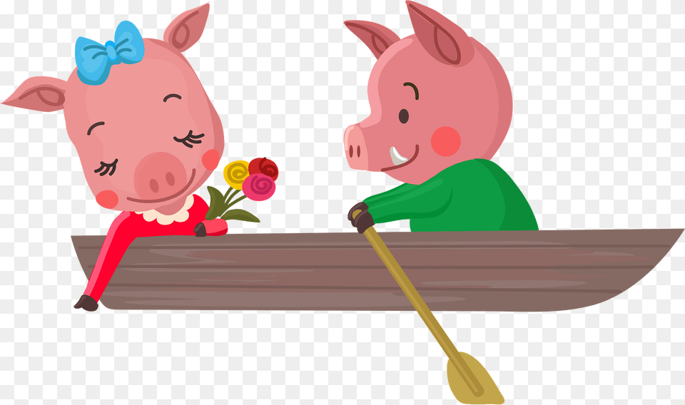 Pigs In Love Clipart, Face, Head, Person Png