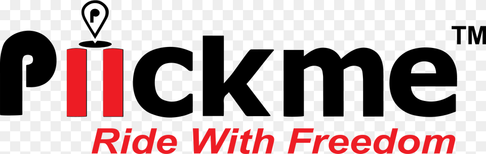 Piickme Black Logo With Tm Piickme Logo, Text Free Png