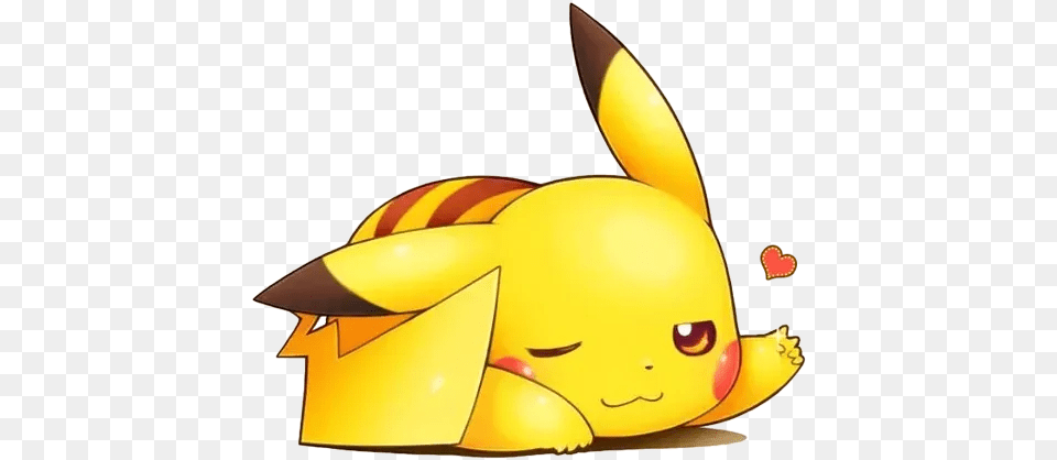 Pikachu 2 Whatsapp Stickers Stickers Cloud Good Night Pikachu, Animal, Fish, Sea Life, Shark Free Transparent Png