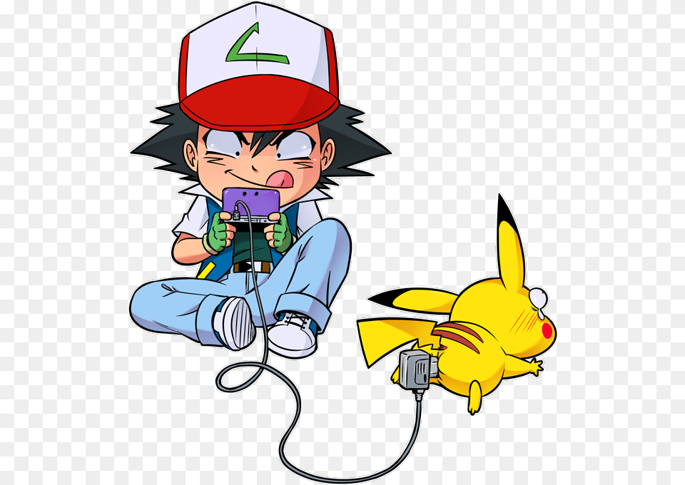 Pikachu And Ash Ketchum Preview Parodie Pokemon, Book, Comics, Publication, Face Png Image