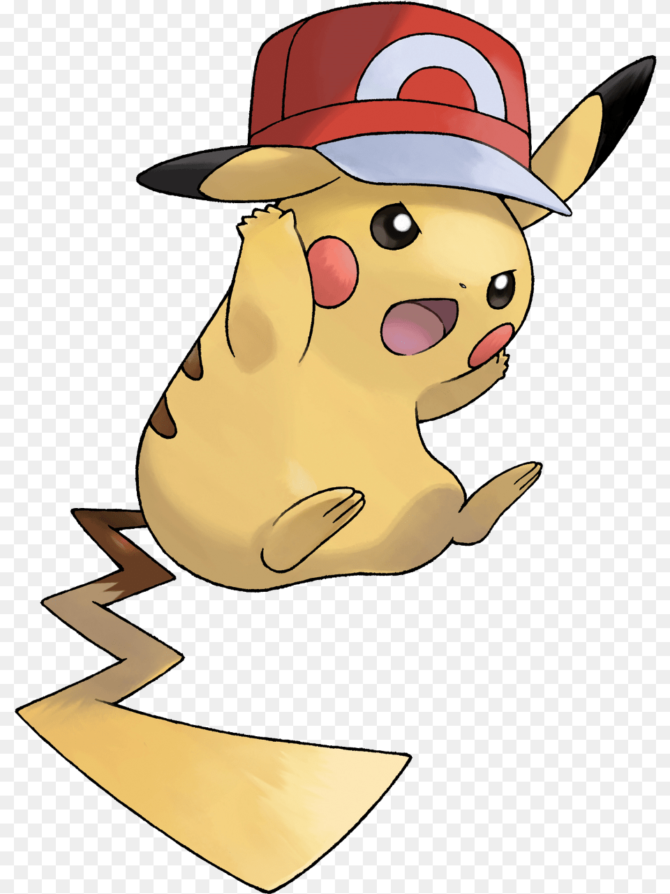 Pikachu Ash Hat, Baby, Person, Clothing, Face Free Png Download