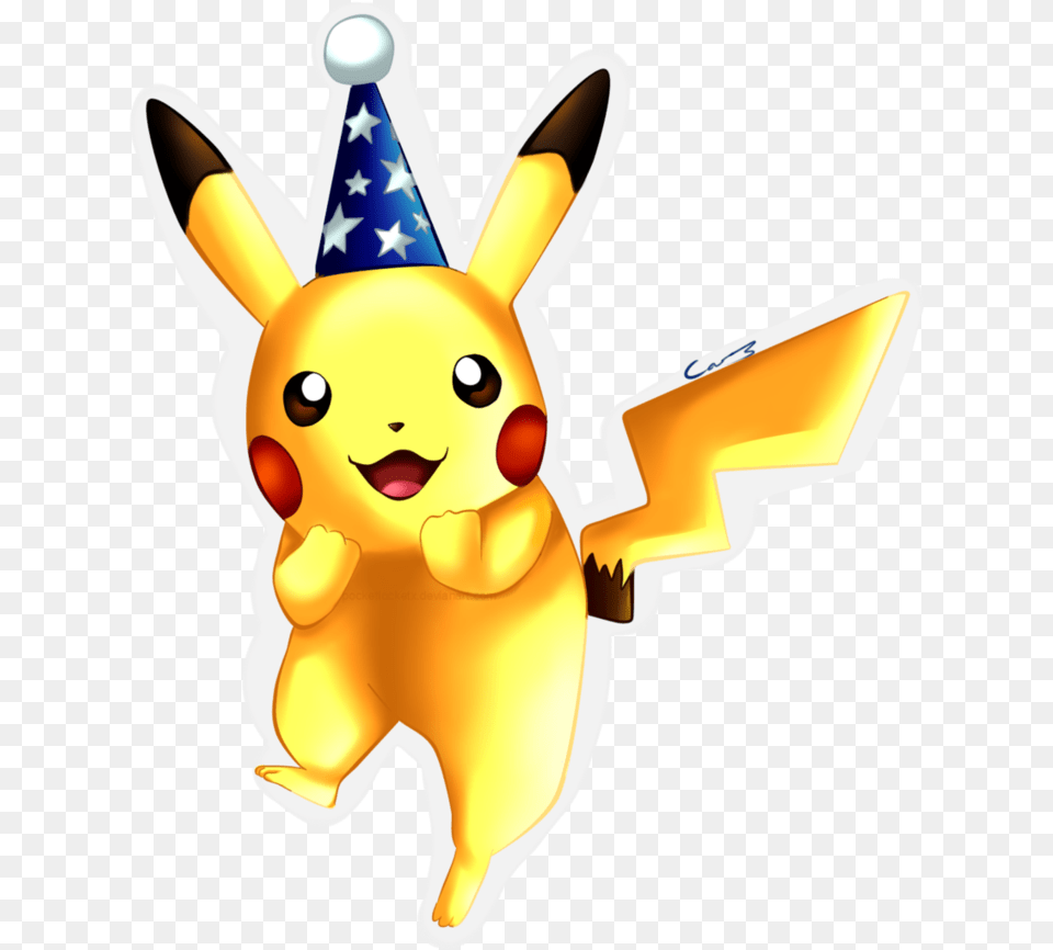 Pikachu Clipart Graduation Picture Pikachu Party Hat, Animal, Fish, Sea Life, Shark Free Png Download