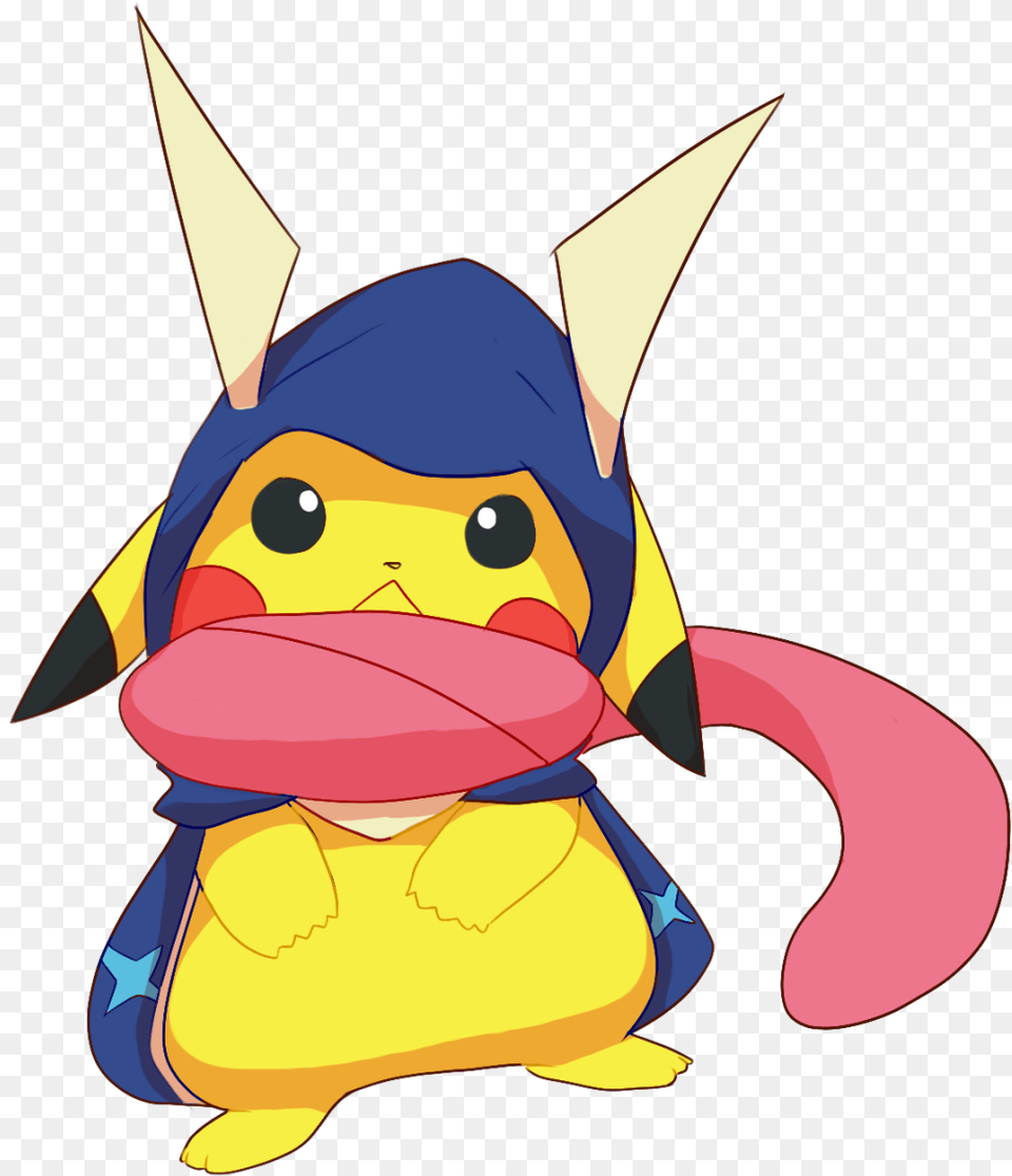 Pikachu Dressed As Greninja, Animal, Fish, Sea Life, Shark Png Image