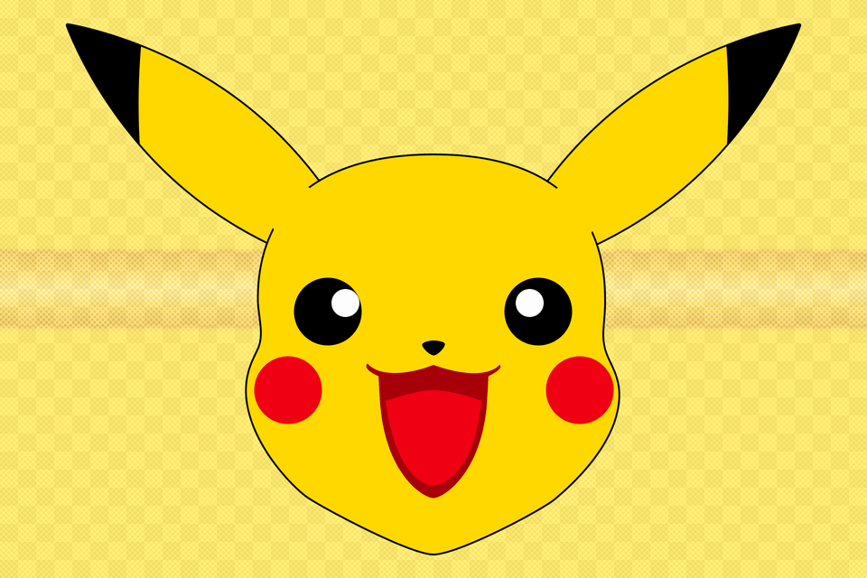 Pikachu Face Cut Out, Head, Person, Animal, Fish Png Image