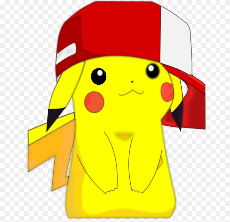 Pikachu In Ash Ash Ketchum Hat On Pikachu, Baby, Person Png Image