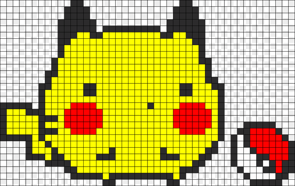Pikachu Kawaii Pixel Free Png