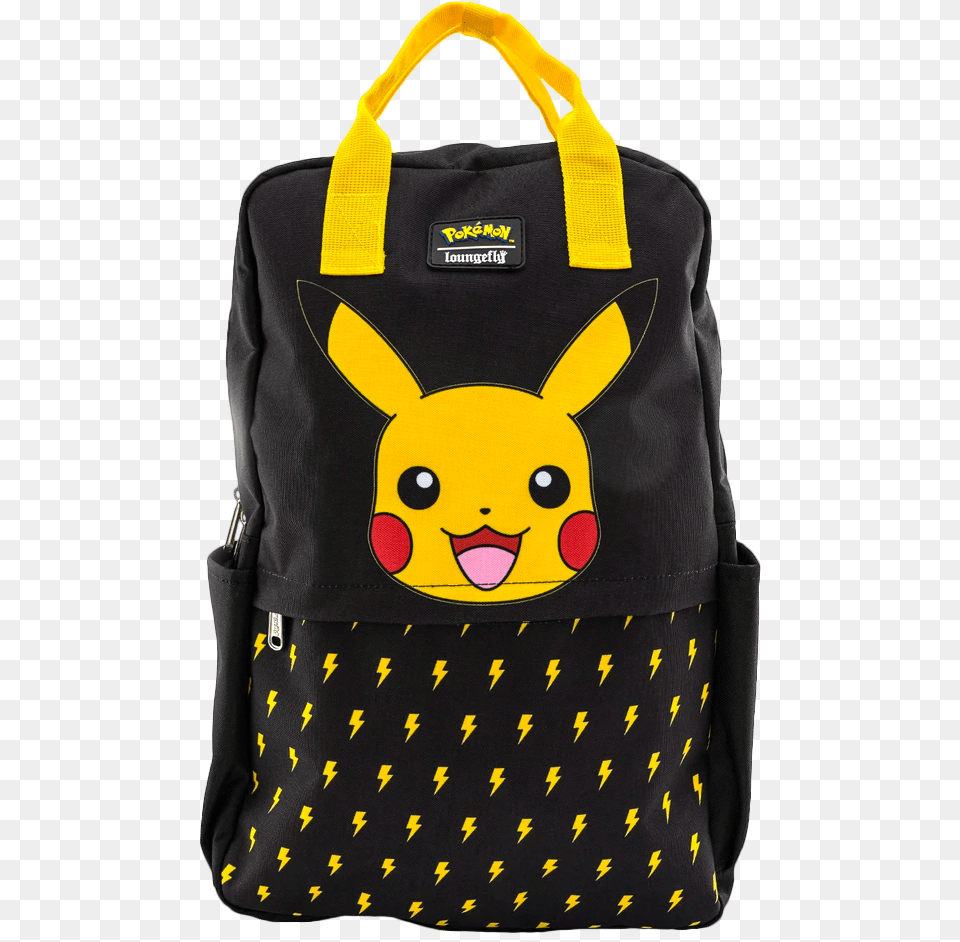 Pikachu Lightning Bolt 18 Backpack Pikachu, Accessories, Bag, Handbag, Tote Bag Png Image