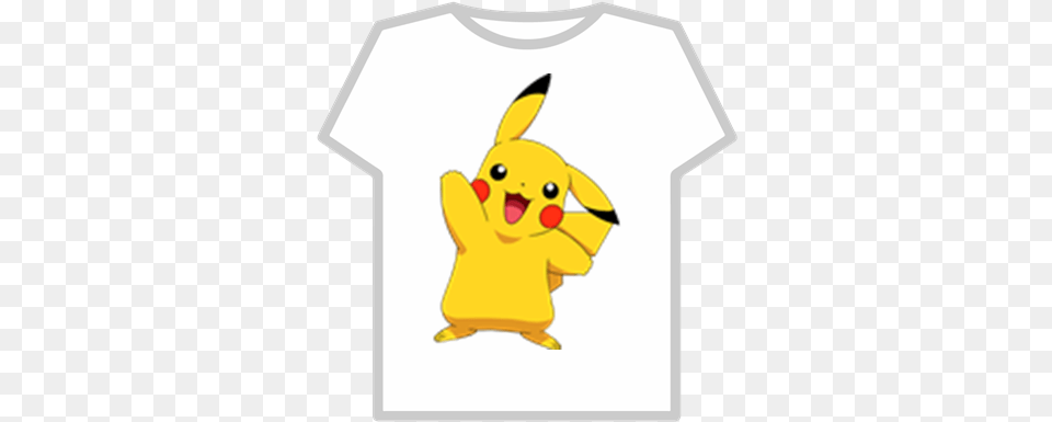 Pikachu Pac Man T Shirt Roblox, Clothing, T-shirt Free Png Download