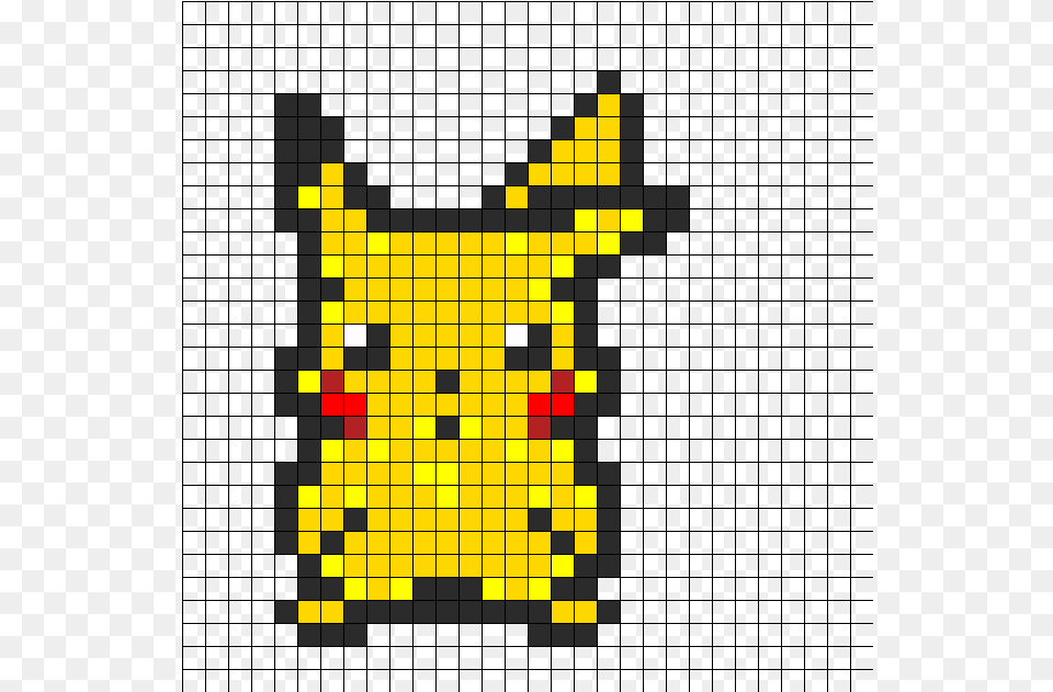 Pikachu Perler Bead Pattern Sprites Characters Fuse Pixel Art De Pikachu, Dynamite, Weapon, Game Free Transparent Png