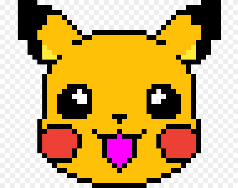 Pikachu Pikachu Pixel Art Minecraft, Animal, Canine, Chihuahua, Dog Png Image