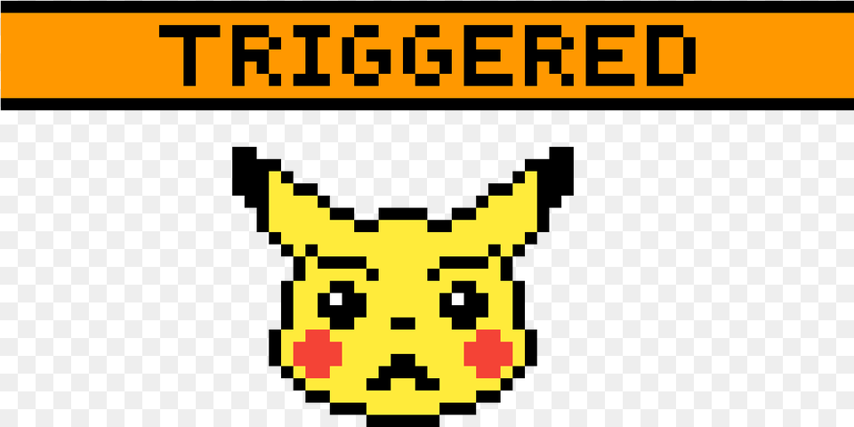 Pikachu Pixel Art Easy, Qr Code Free Png