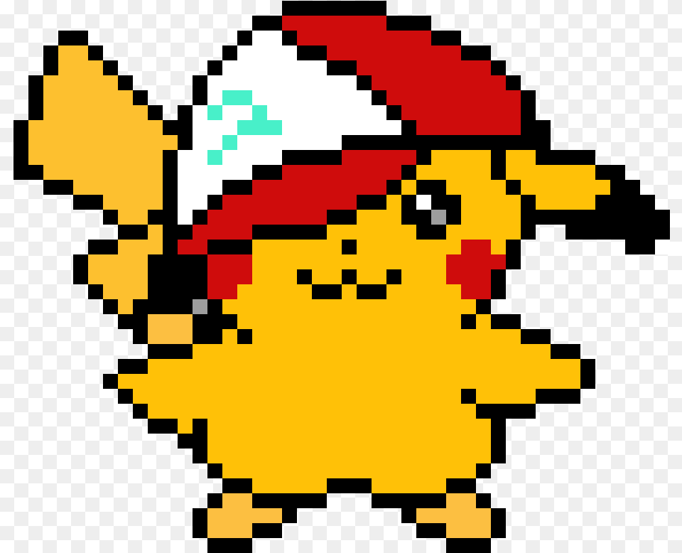 Pikachu Pixel Art Pokemon Png Image