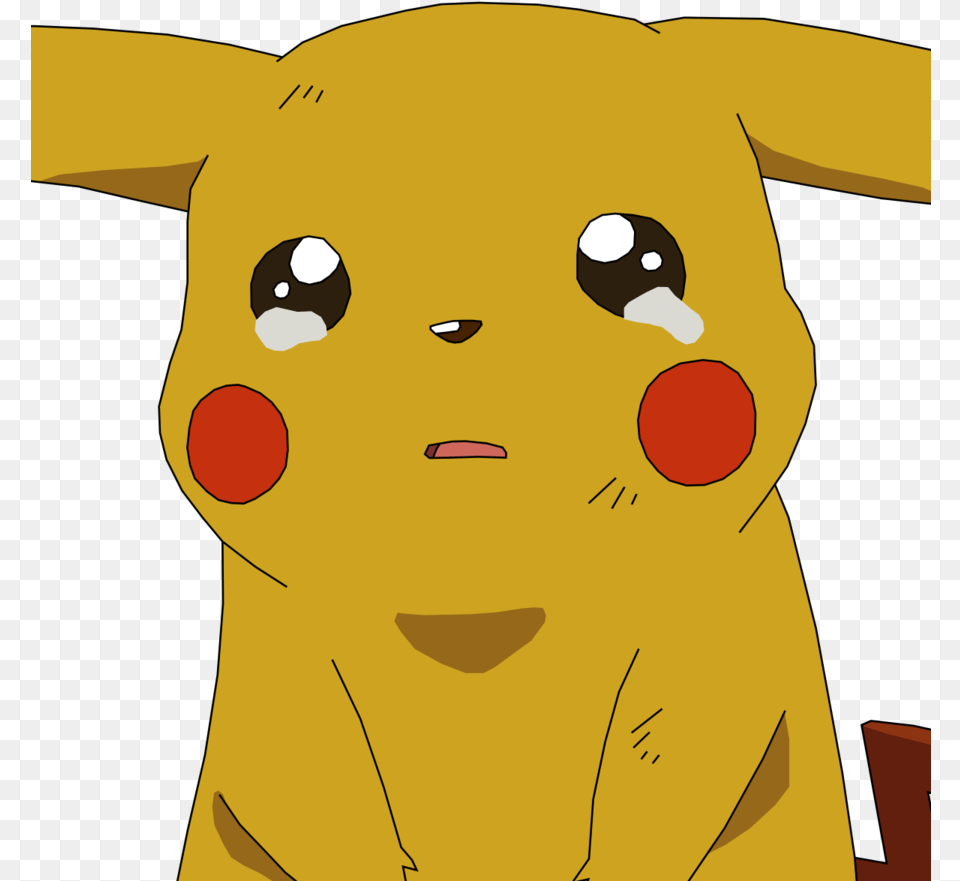 Pikachu Pokemon And Sad Sad Pikachu Baby, Person, Face, Head Free Transparent Png