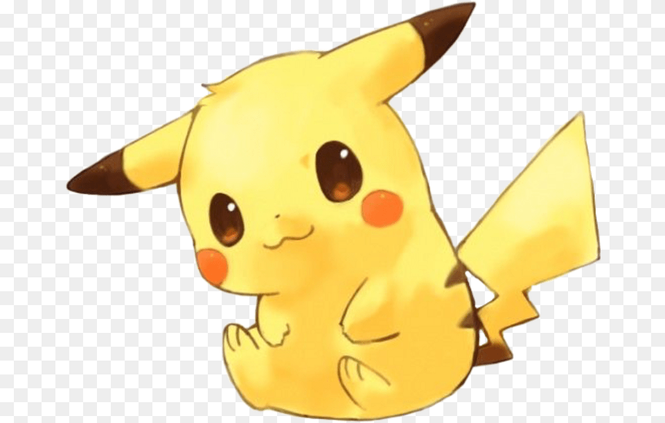 Pikachu Pokemon Cute Animal Cool Yellow Pika Pikachu Kawai, Plush, Toy, Fish, Sea Life Free Png