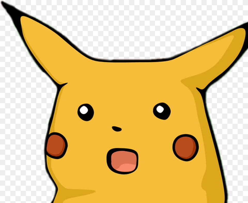 Pikachu Pokemon Meme Wow Shook Shocked Wow Pikachu Meme Pikachu Wow, Animal, Deer, Mammal, Wildlife Png Image