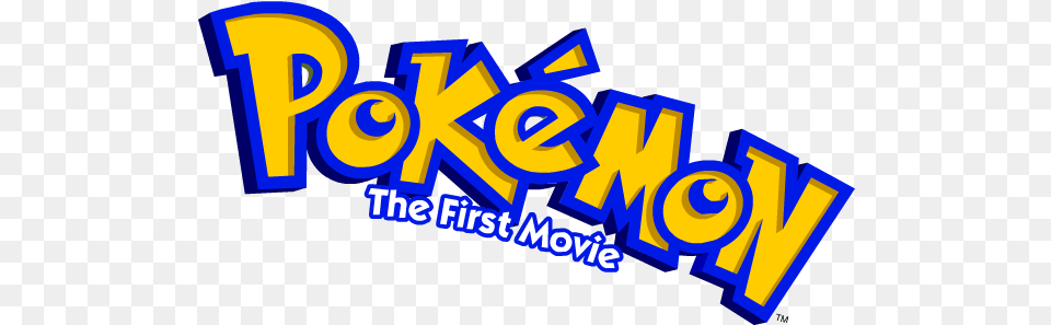 Pikachu Pokemon The First Movie Title, Logo, Dynamite, Weapon Png