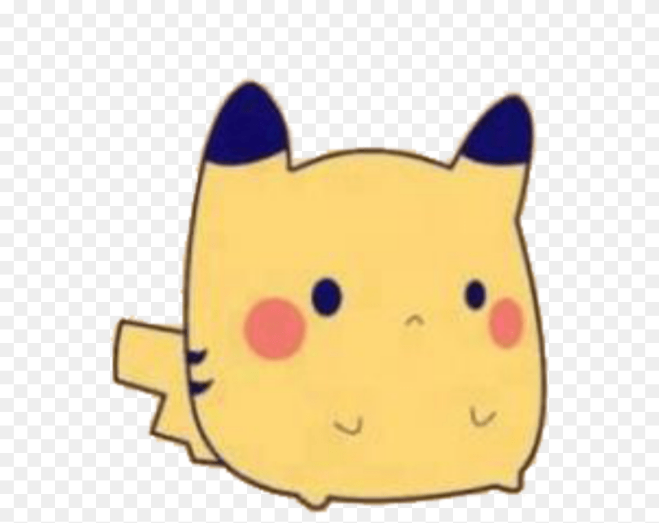 Pikachu Pokemon Yellow Tumblr Cute Babe Anime Kawaii Cute Pokemon, Bag, Plush, Toy Free Png Download