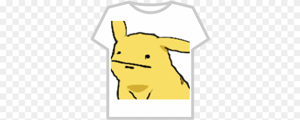 Pikachu Poker Roblox Pikachu Meme In Roblox, Clothing, T-shirt, Baby, Person Free Transparent Png