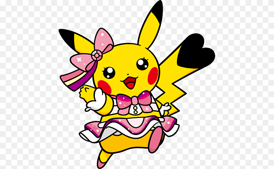 Pikachu Popstar Cosplay From The Official Artwork Pikachu Pop Star Png