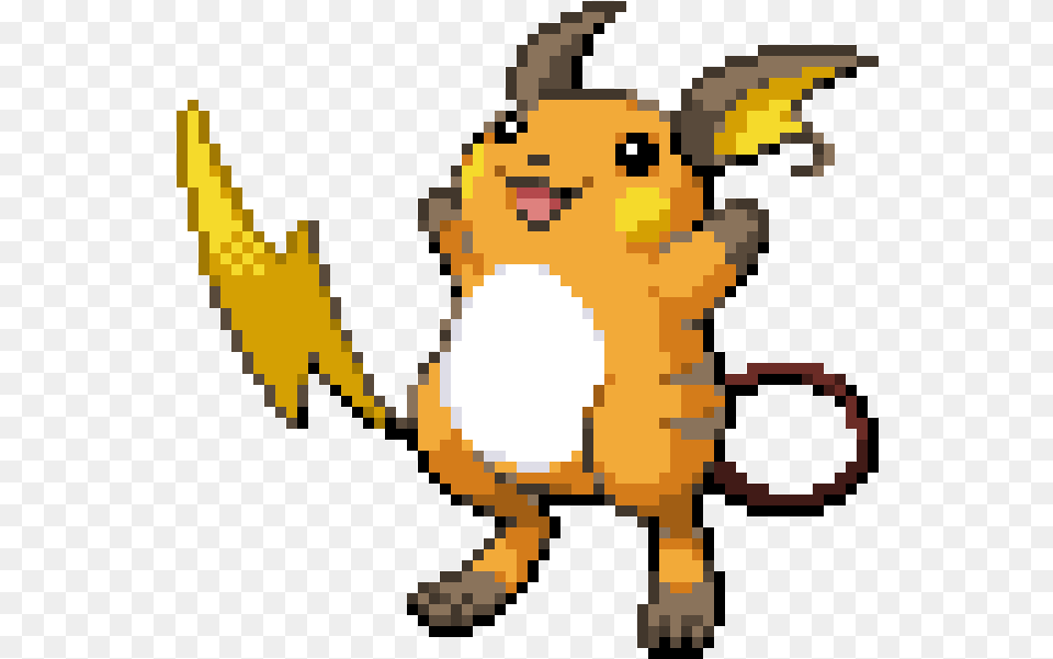 Pikachu Raichu Sprite Image Gif Pikachu Download 750 Raichu Sprite, Person, Animal, Bee, Electronics Free Transparent Png