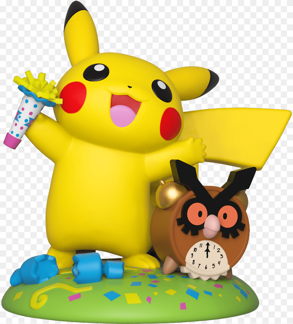 Pikachu Ringing In The Fun Funko, Toy, Birthday Cake, Cake, Cream Png Image