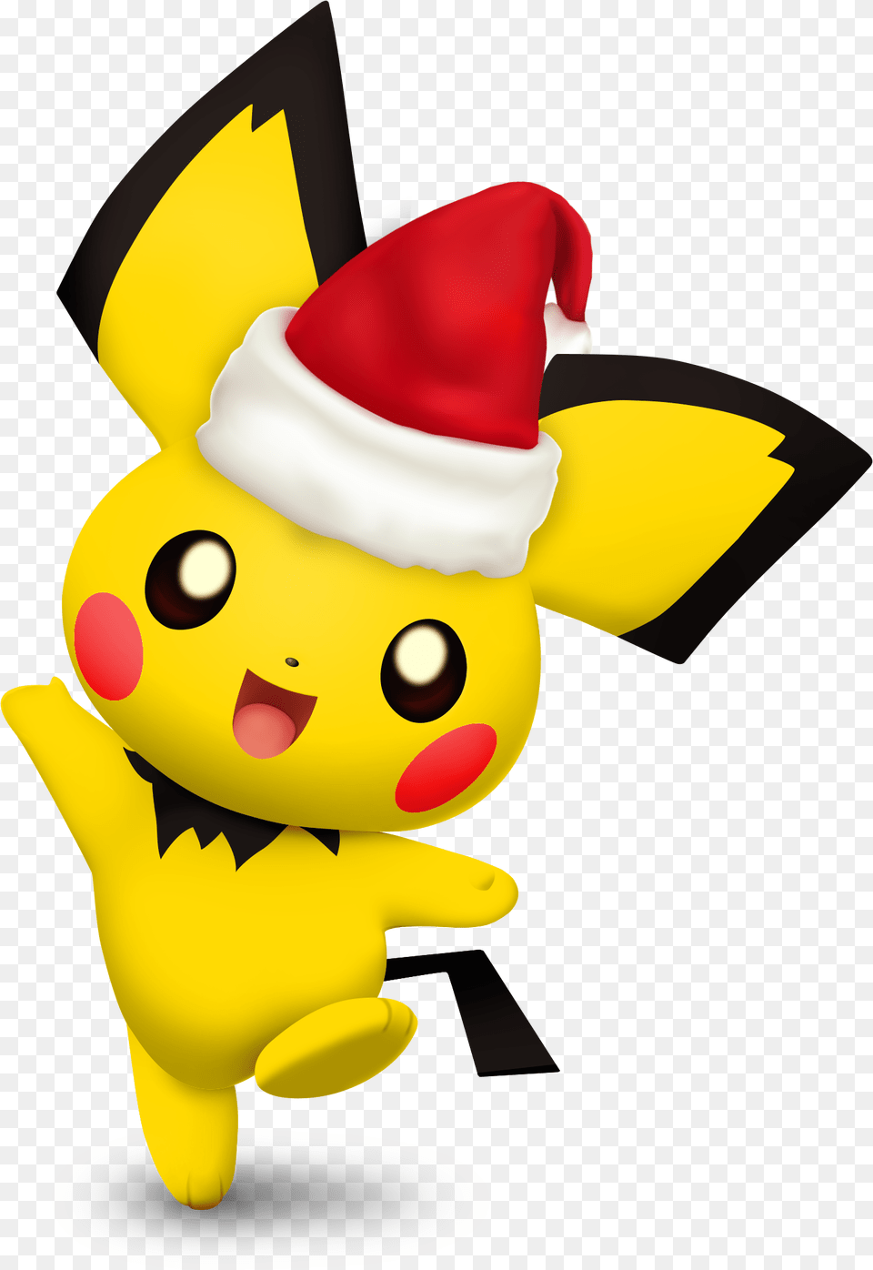 Pikachu Santa Hat Pokemon Go Super Smash Bros Switch Pichu, Plush, Toy, Nature, Outdoors Free Png Download
